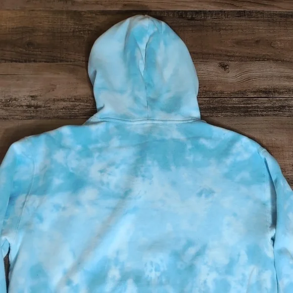 Taylor Swift 1989 (Taylor's Version) Blue Tie Dye Hoodie Sweatshirt No Patch Lrg - Picture 5 of 10